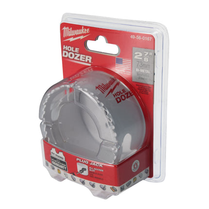 Milwaukee 49-56-0167 2-7/8-Inch 4-6teeth/Inch Hole Dozer Ice Hardened Hole Saw