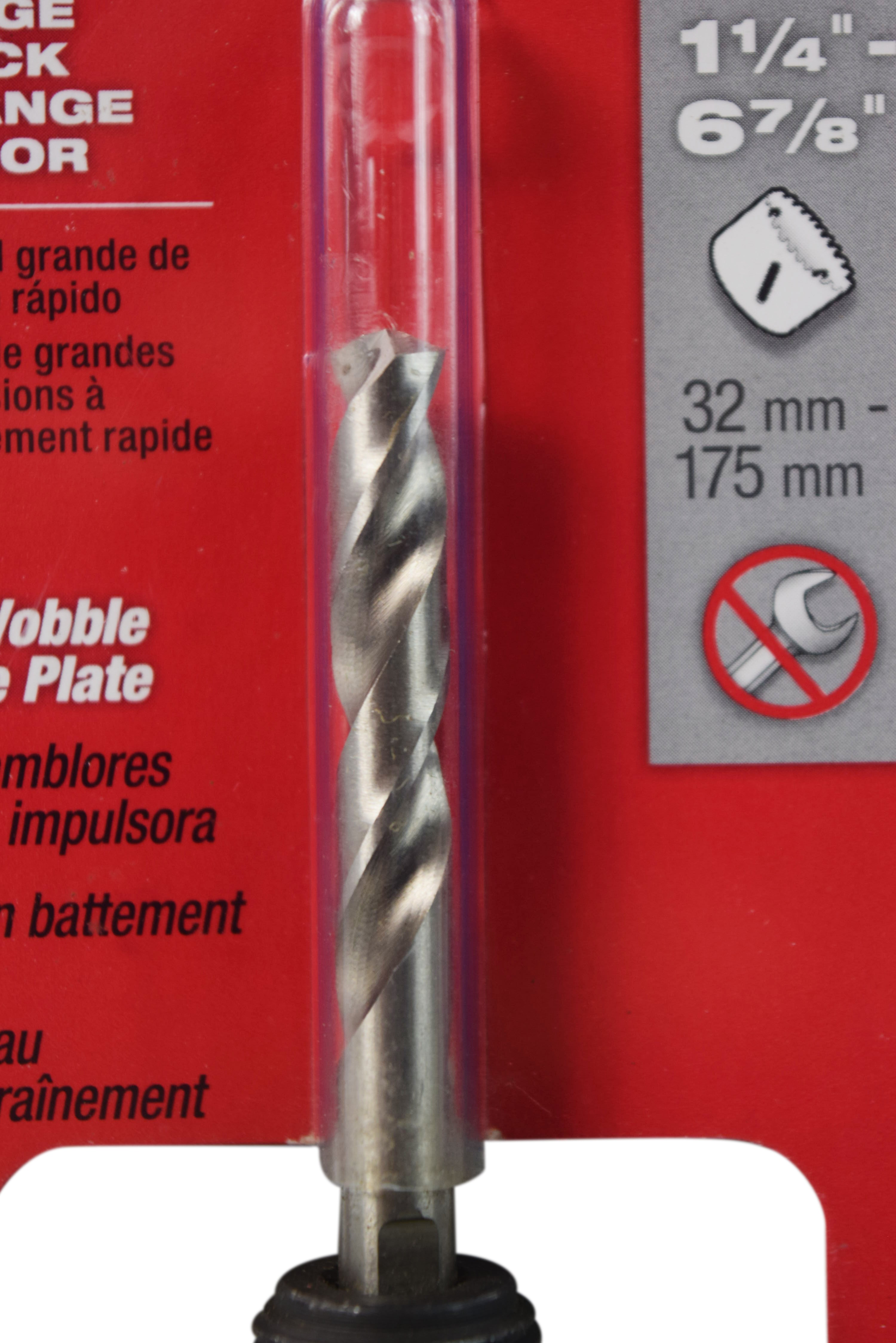 Milwaukee 49-56-9100 7/16-Inch Quick Change Large  Hole Saw Arbor