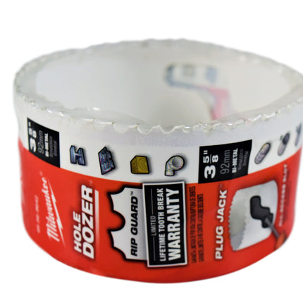 Milwaukee 49-56-9642 3-5/8-inch Hole Dozer Bi-Metal Multi-Purpose Hole Saw