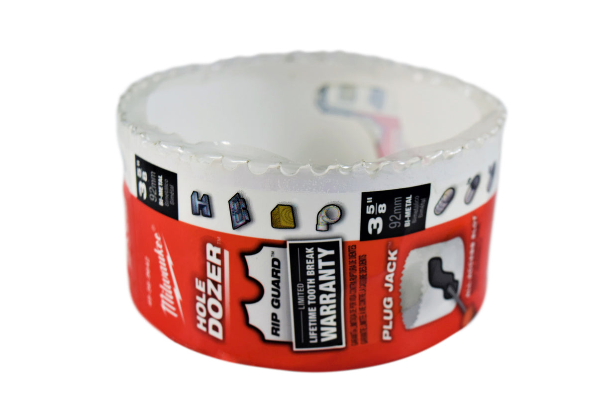 Milwaukee 49-56-9642 3-5/8-inch Hole Dozer Bi-Metal Multi-Purpose Hole Saw