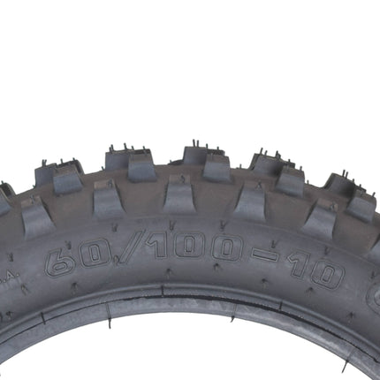 Hoosier Racing Tire 60/100-10 MX30 Jr Dirt Bike Front Tube Type Tire with Hoosier Keychain