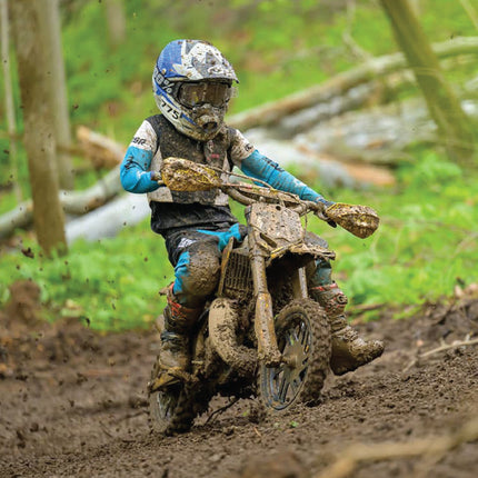 Hoosier Racing Tire 60/100-10 MX30 Jr Dirt Bike Front Tube Type Tire with Hoosier Keychain