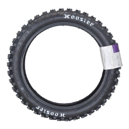 Hoosier Racing Tire 60/100-12 MX30 Sr Dirt Bike Front Tube Type Tire with Hoosier Keychain