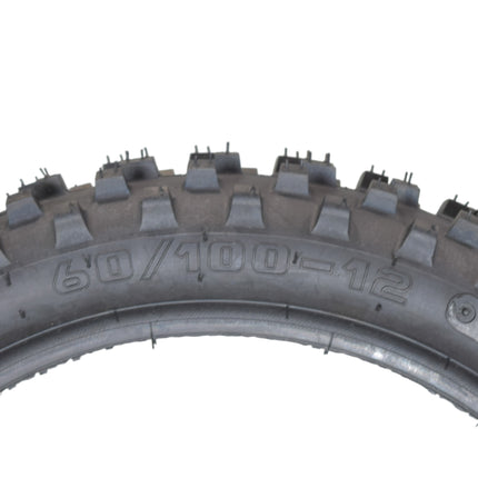 Hoosier Racing Tire 60/100-12 MX30 Sr Dirt Bike Front Tube Type Tire with Hoosier Keychain