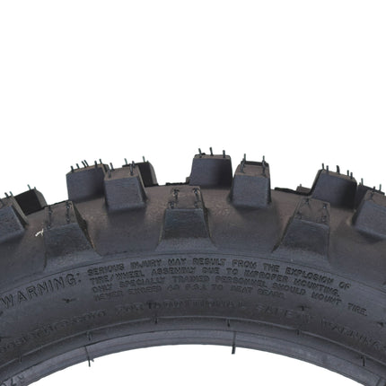 Hoosier Racing Tire Set: 70/100-10 IMX30 & 80/100-12 IMX30 Tube Tires & Keychain