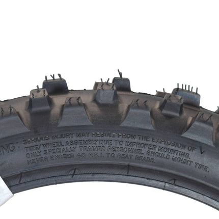 Hoosier Racing Tire Set: 60/100-14 MX30 & 90/100-14 IMX30 Tube Tires & Keychain