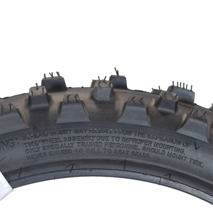 Hoosier Racing Tire 60/100-12 MX30 65cc Dirt Bike Front Tube Type Tire with Hoosier Keychain