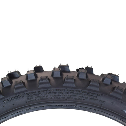 Hoosier Racing Tire 70/100-17 MX30 85cc Dirt Bike Front Tube Type Tire with Hoosier Keychain