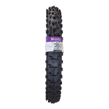 Hoosier Racing Tire 80/100-21 MX30S C100 125, 250, 450cc Dirt Bike Front Tire with Hoosier Keychain