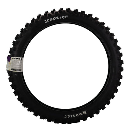 Hoosier Racing Tire 80/100-21 MX25F 125, 250, 450cc Dirt Bike Front Tire with Hoosier Keychain