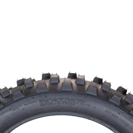 Hoosier Racing Tire 110/100-18 IMX25 125, 250, 450cc Dirt Bike Rear Tube Type Tire with Hoosier Keychain