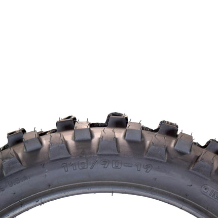 Hoosier Racing Tire 110/90-19 IMX20 C100 125, 250, 450cc Dirt Bike Rear Tire with Hoosier Keychain