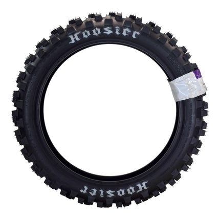 Hoosier Racing Tire 110/90-19 IMX25 C100 Dirt Bike Rear Tube Type Tire Ideal for 125, 250, 450cc Bikes with Hoosier Keychain