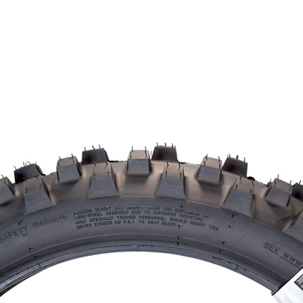 Hoosier Racing Tire 110/90-19 IMX25 C100 Dirt Bike Rear Tube Type Tire Ideal for 125, 250, 450cc Bikes with Hoosier Keychain