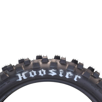 Hoosier Racing Tire 110/90-19 IMX25 C100 Dirt Bike Rear Tube Type Tire Ideal for 125, 250, 450cc Bikes with Hoosier Keychain