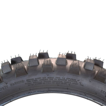 Hoosier Racing Tire 120/80-19 IMX20 C100 250, 450cc Dirt Bike Rear Tube Type Tire with Hoosier Keychain