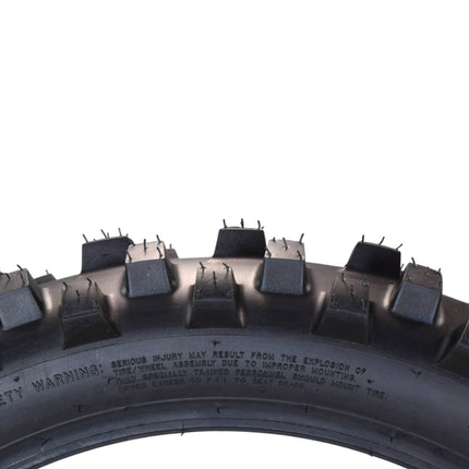Hoosier Racing Tire 120/80-19 IMX25 C100 250, 450cc Dirt Bike Rear Tube Type Tire with Hoosier Keychain
