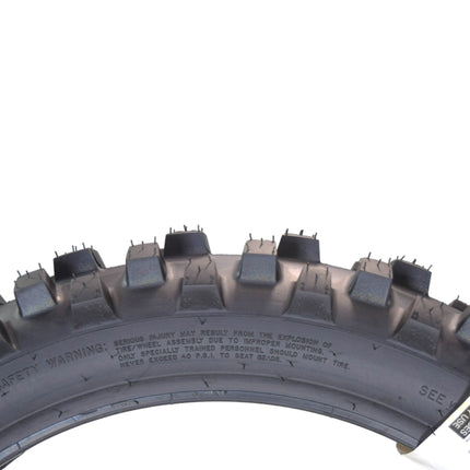 Hoosier Racing Tire 120/80-19 IMX30 C100 250, 450cc Dirt Bike Rear Tube Type Tire with Hoosier Keychain