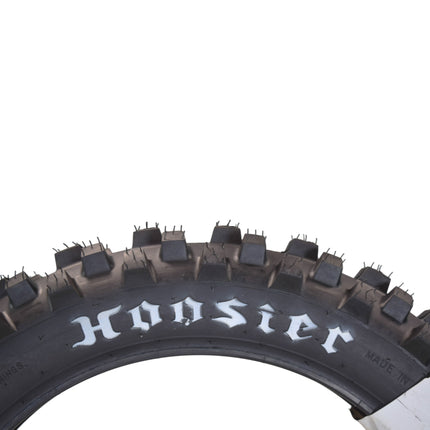 Hoosier Racing Tire 120/90-18 IMX20 C100  Dirt Bike Rear Tube Type Tire Ideal for 250, 450cc Bikes with Hoosier Keychain