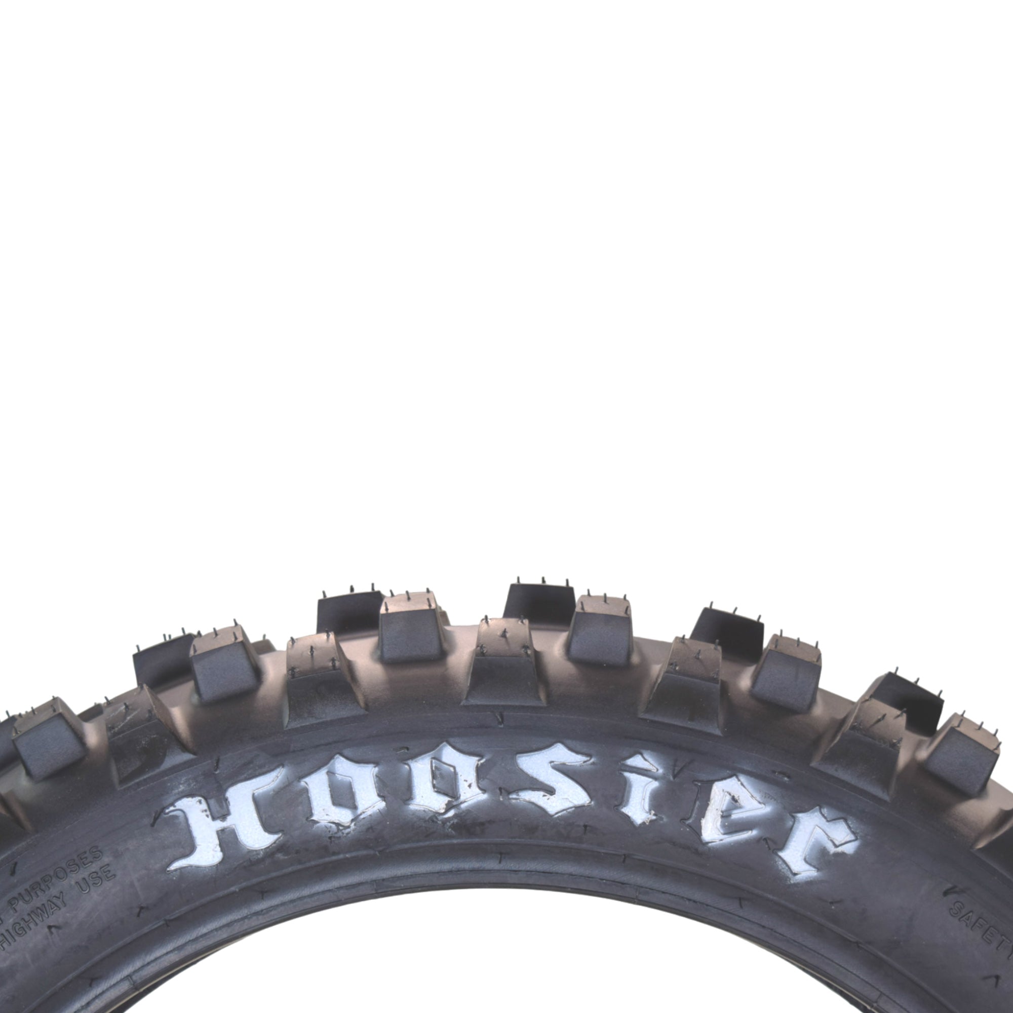 Hoosier Racing Tire 120/90-18 IMX25 C100 250, 450cc Dirt Bike Rear Tube Type Tire with Hoosier Keychain