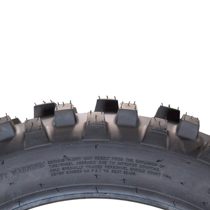 Hoosier Racing Tire 120/90-18 IMX30 C100 250, 450cc Dirt Bike Rear Tube Type Tire with Hoosier Keychain
