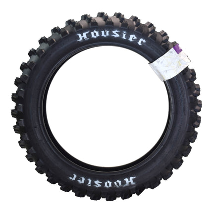 Hoosier Racing Tire 110/100-18 ST1 125, 250, 450cc Dirt Bike Rear Tube Type Tire with Hoosier Keychain