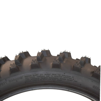 Hoosier Racing Tire 110/90-19 ST1 Dirt Bike Rear Tube Type Tire Ideal for 125, 250, 450cc Bikes with Hoosier Keychain
