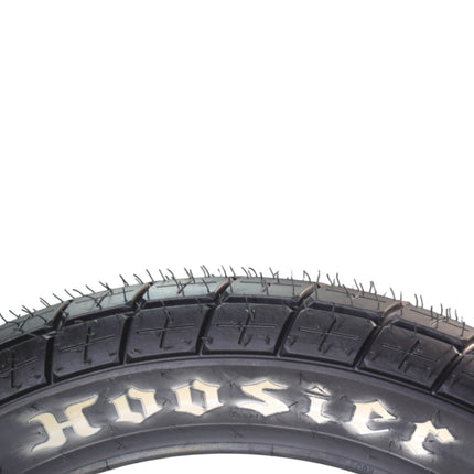 Hoosier Racing Tire 130/80-19 FT40 Flat Track Dirt Bike Front Tube Type Tire with Hoosier Keychain