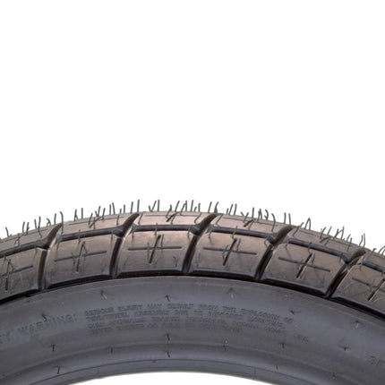 Hoosier Racing Tire 130/80-19 FT50 Flat Track Dirt Bike Front Tube Type Tire with Hoosier Keychain