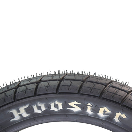 Hoosier Racing Tire 130/80-19 FT50 Flat Track Dirt Bike Front Tube Type Tire with Hoosier Keychain