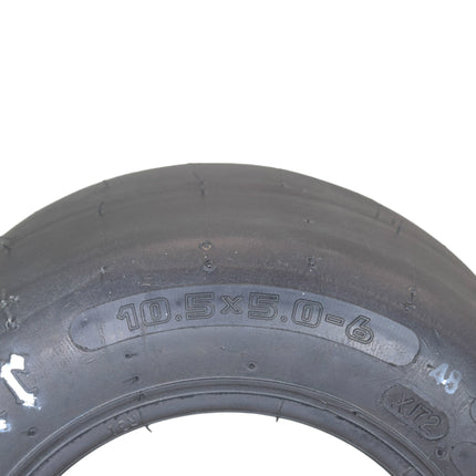 Hoosier 10.5x5.0-6 Slick Tire (12325EB1) for Electric One Wheel Hoverboards, Skateboards, & Unicycles; Fits Onewheel Pint & Pint X Models (5.0/10.5-6)