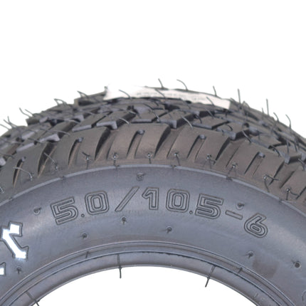 Hoosier 5.0/10.5-6 Treaded Tire (12505EB1) for Electric One Wheel Hoverboards, Skateboards, & Unicycles; Fits Onewheel Pint & Pint X Models (10.5x5.0-6)