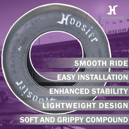 Hoosier 5.5/11.0-6 Slick Tire (12550EB1) for Electric One Wheel Hoverboards, Skateboards, & Unicycles; Fits Onewheel + XR, Onewheel +, Original Onewheel, & S Series Models (11.0x5.5-6)