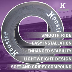 Hoosier 11.0x6.0-6 Slick Tire (12605EB1) for Electric One Wheel Hoverboards, Skateboards, MonoRide, & Unicycles; Fits Onewheel +XR, Onewheel +, Orignal Onewheel, & S Series Models (6.0/11.0-6)