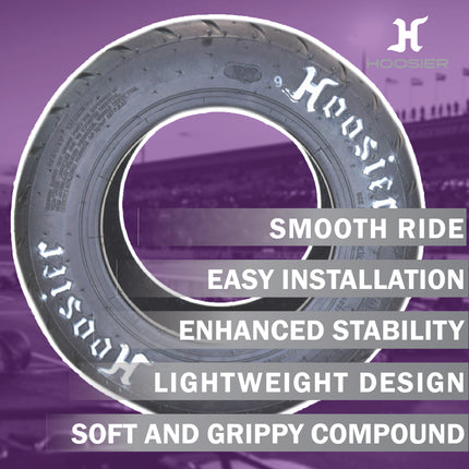 Hoosier 11.0x5.5-6 Treaded Tire (12900EB1) for Electric One Wheel Hoverboards, Skateboards, MonoRide, & Unicycles; Fits Onewheel GT & S Series Models (5.5/11.0-6)