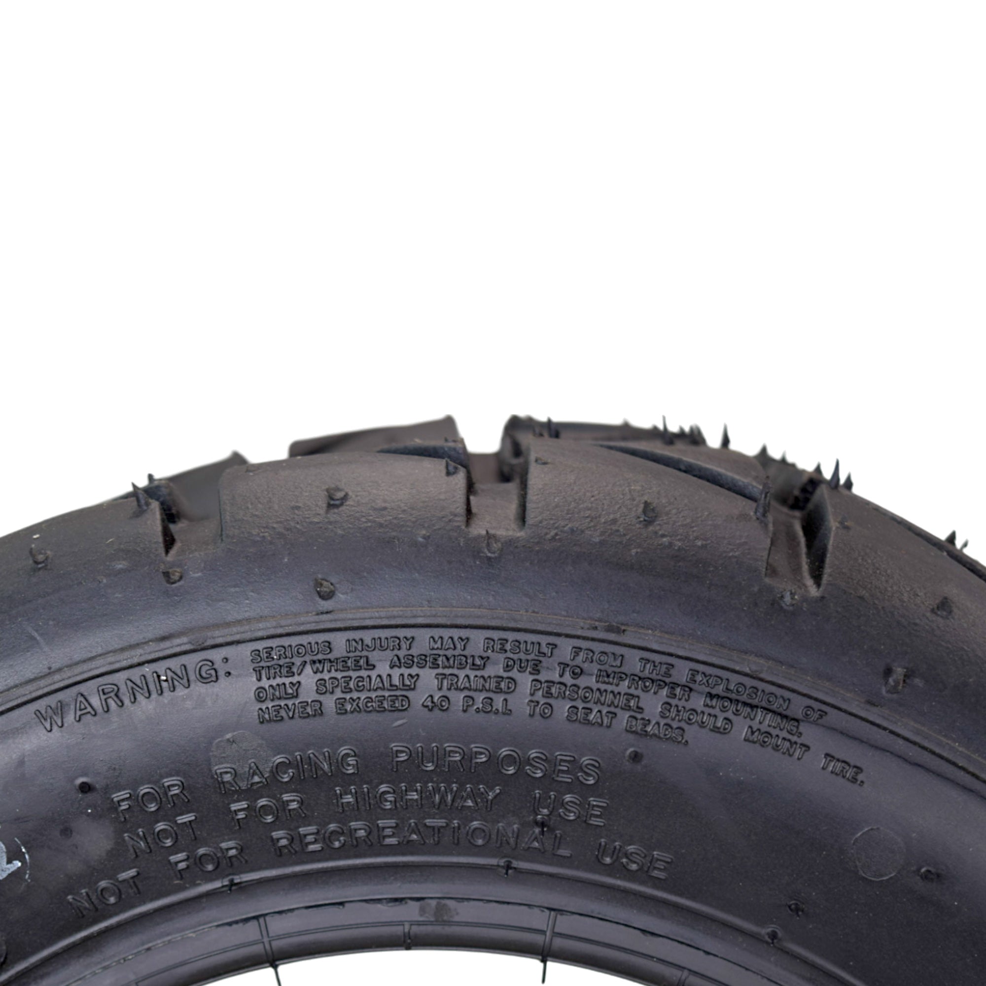 Hoosier Flat Track & TT ATV Tire Set with (2) 18.5x6.0-10 - 16130T10 Front & (2) 18.0X10.0-10 16115RD20 Rear - for Off-Road Racing with Hoosier Keychain (4-Pack)