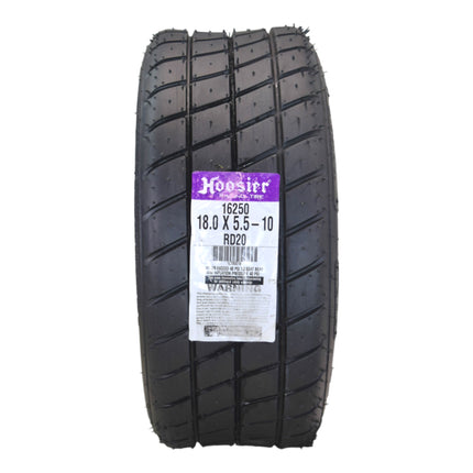 Hoosier Flat Track & TT Tire 18.0X5.5-10 CAB RD20 - 16250RD20 for ATV Off-Road Racing with Hoosier Keychain