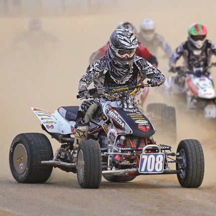 Hoosier Flat Track & TT (Tourist Trophy) Tire 18.5X8.0-10 CB - 16275RD20 for ATV Tire & Off-Road Racing with Hoosier Keychain