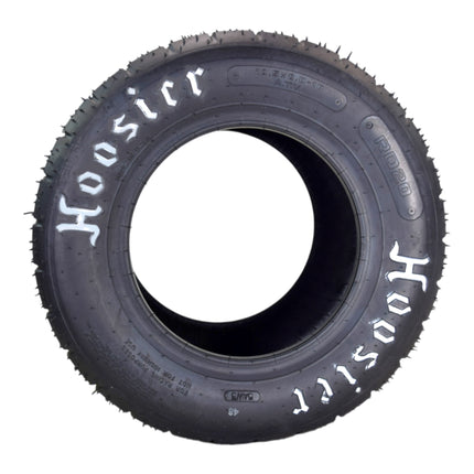 Hoosier Flat Track & TT (Tourist Trophy) Tire 18.5X8.0-10 CB - 16275RD20 for ATV Tire & Off-Road Racing with Hoosier Keychain (2 Pk)