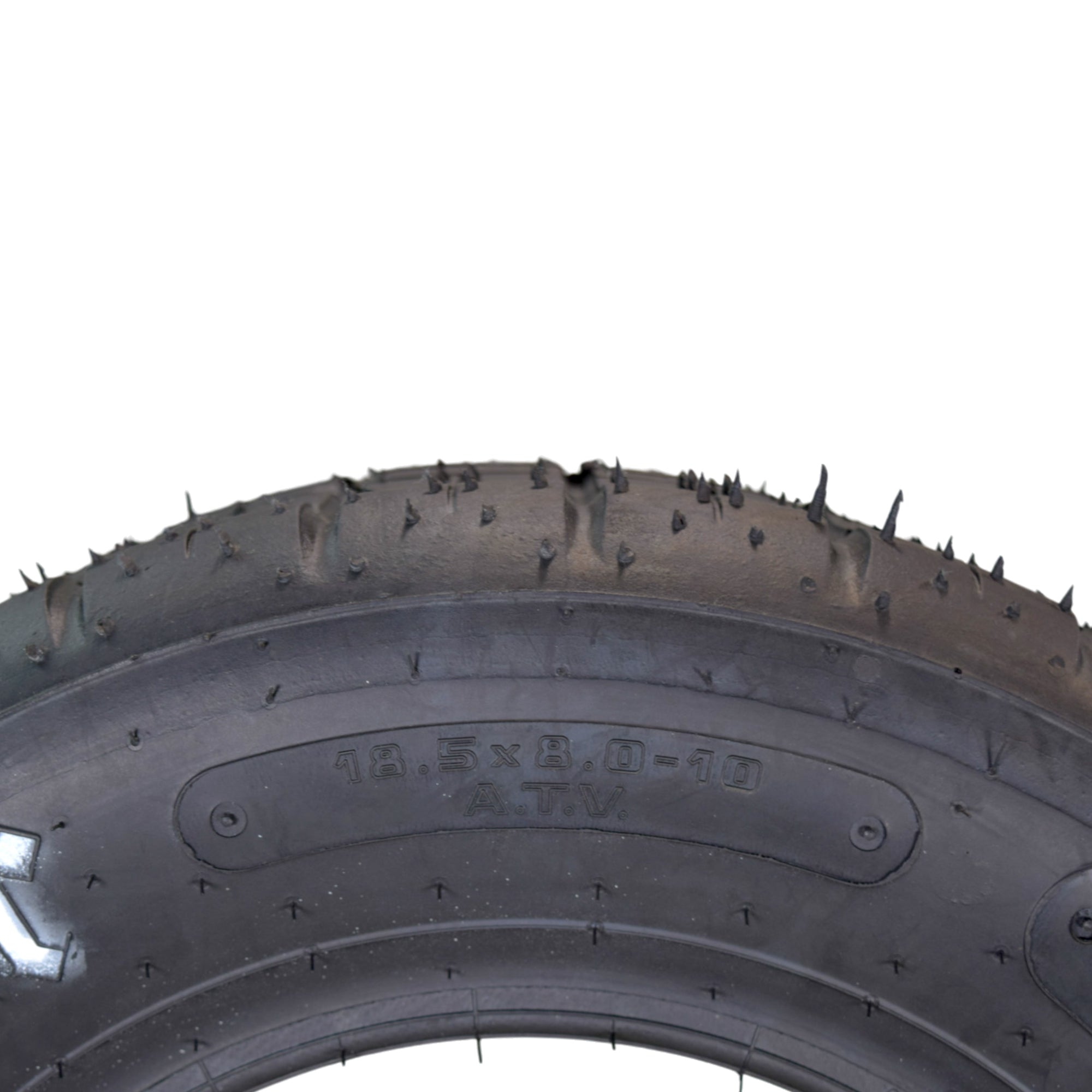 Hoosier Flat Track & TT (Tourist Trophy) Tire 18.5X8.0-10 CB - 16275RD20 for ATV Tire & Off-Road Racing with Hoosier Keychain (2 Pk)