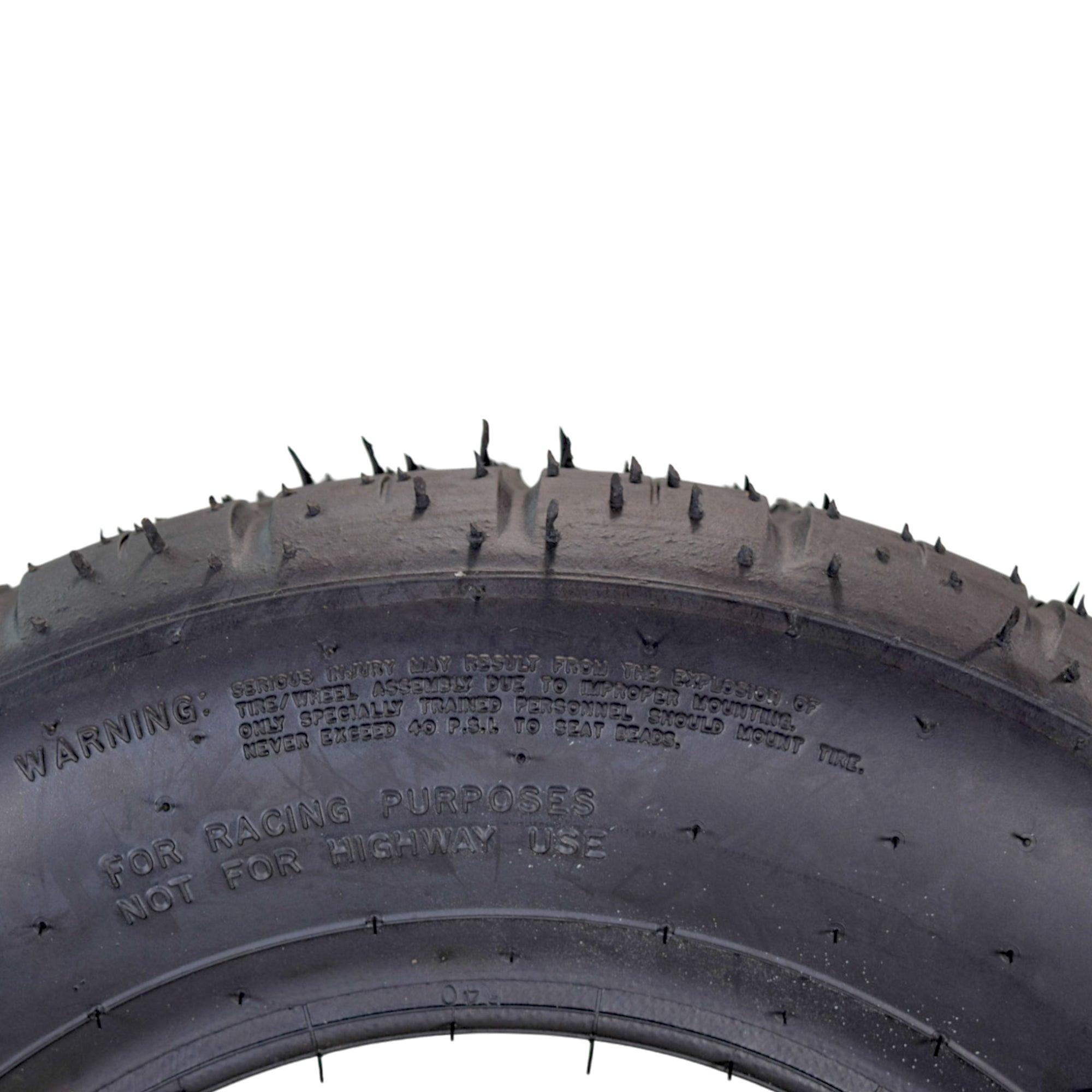 Hoosier Flat Track & TT (Tourist Trophy) Tire 18.5X8.0-10 CB - 16275RD20 for ATV Tire & Off-Road Racing with Hoosier Keychain (2 Pk)