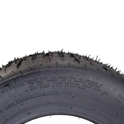 Hoosier Flat Track & TT (Tourist Trophy) Tire 18.0X10.0-10 CB - 16300RD20 for ATV Tire & Off-Road Racing with Hoosier Keychain