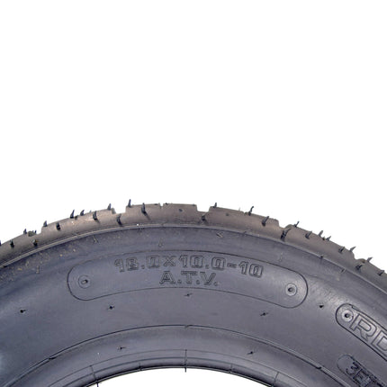 Hoosier Flat Track & TT (Tourist Trophy) Tire 18.0X10.0-10 CB - 16300RD30 for ATV Tire & Off-Road Racing with Hoosier Keychain