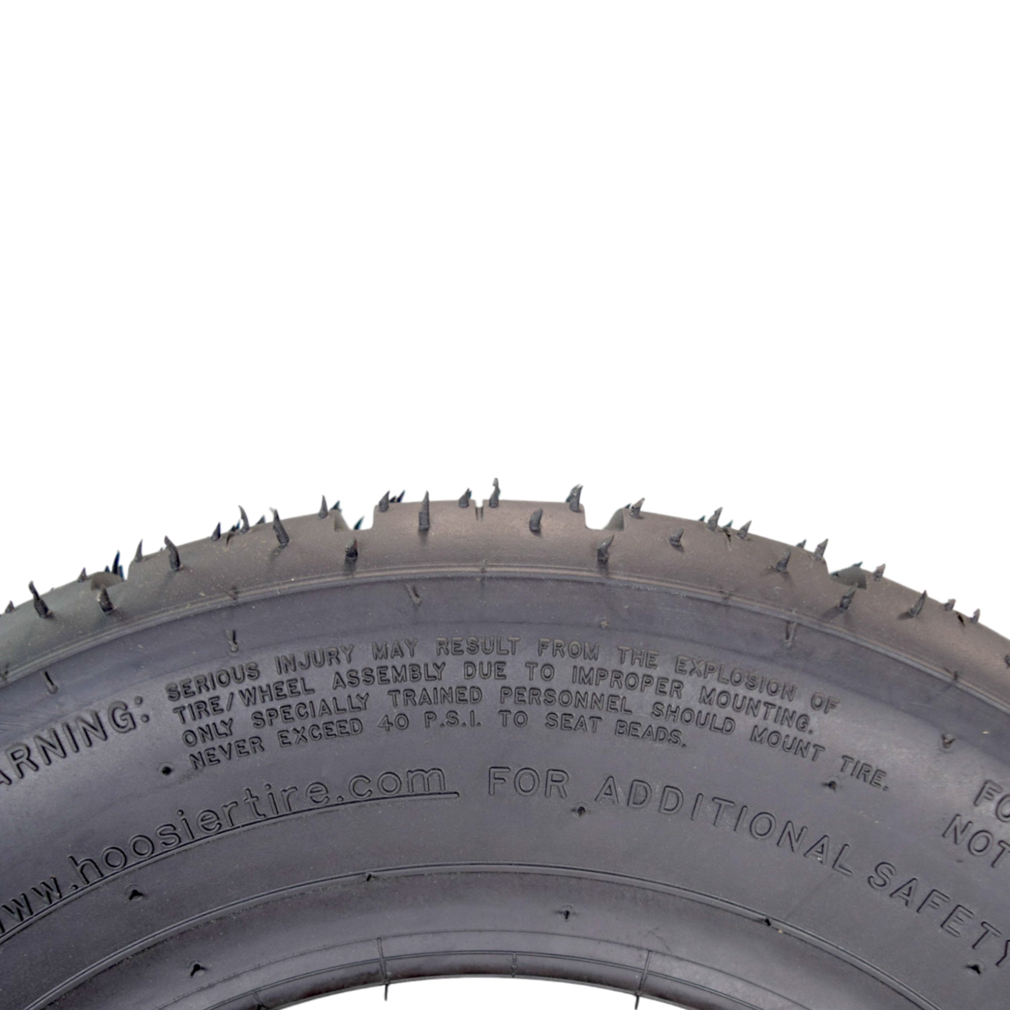 Hoosier Flat Track & TT (Tourist Trophy) Tire 18.0X10.0-10 CB - 16300RD30 for ATV Tire & Off-Road Racing with Hoosier Keychain (2 Pk)