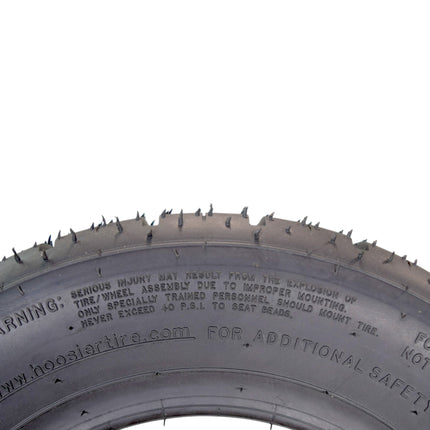 Hoosier Flat Track & TT (Tourist Trophy) Tire 18.0X10.0-10 CB - 16300RD30 for ATV Tire & Off-Road Racing with Hoosier Keychain (2 Pk)