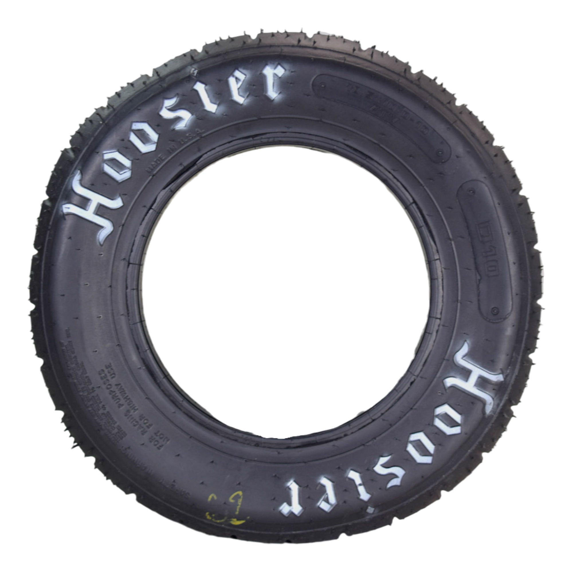 Hoosier Flat Track & TT (Tourist Trophy) Tire 18.5X10.0-10 CB - 16325D10 for ATV Tire & Off-Road Racing with Hoosier Keychain (2 Pk)
