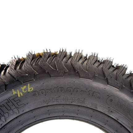 Hoosier UTV Tires 30.0X10.0-15 - 16510M550 for Side by Side & Off-Road Racing Use with Hoosier Keychain (4-Pack)