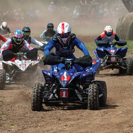 Hoosier ATV MX Front Tires 20.5X6.0-10 16600MX150 for Motocross Off-Road Racing with Hoosier Keychain (2-Pack)