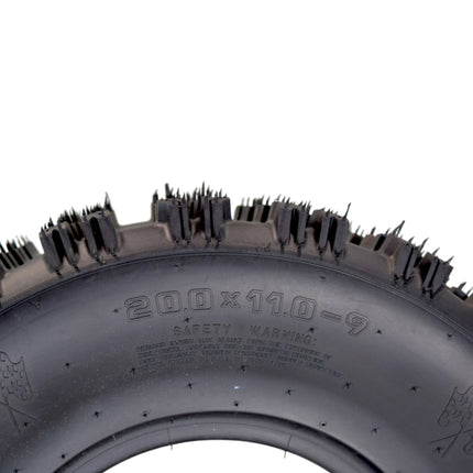 Hoosier ATV Mud Rear Tire 20.0X11.0-9 XC175 for Off-Road Racing with Hoosier Keychain