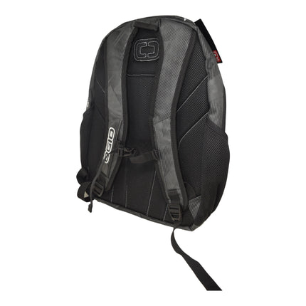 Hoosier OGIO Excelsior Backpack - Gray with Dual Main Compartments and Padded Air Mesh Back for Travel, School, or Work with Hoosier Keychain